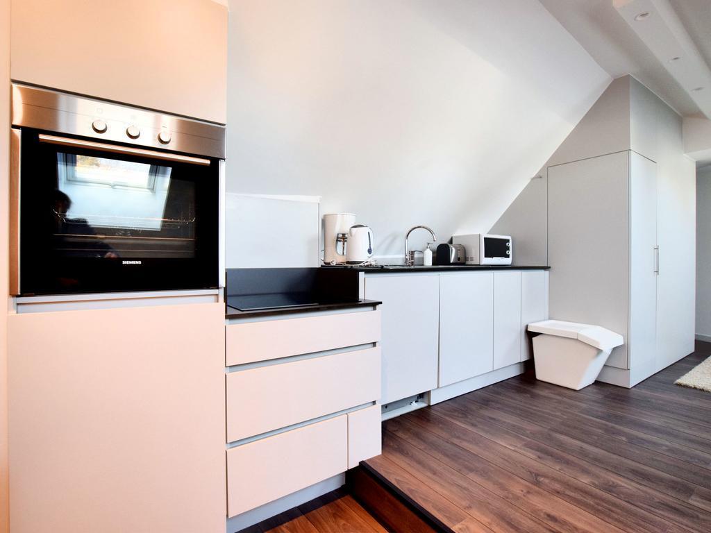 Modern And Cozy Studio In A Former Coach House Robertville Extérieur photo